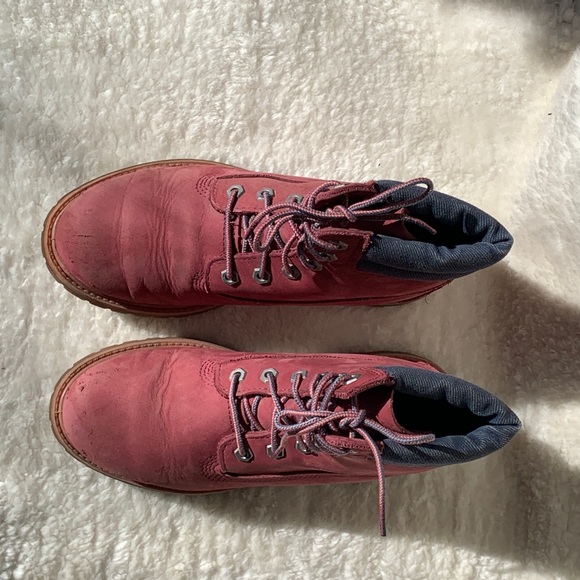 Timberland Boots Burgundy and Blue color - Picture 14 of 16